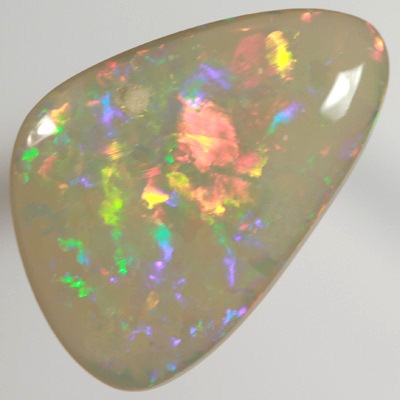 SOLID SEMI BLACK OPAL  Very bright fire, Floral Harlequin pattern. Top quality. SEE VIDEO